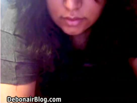 Sahiwal girl on webcam showing assets